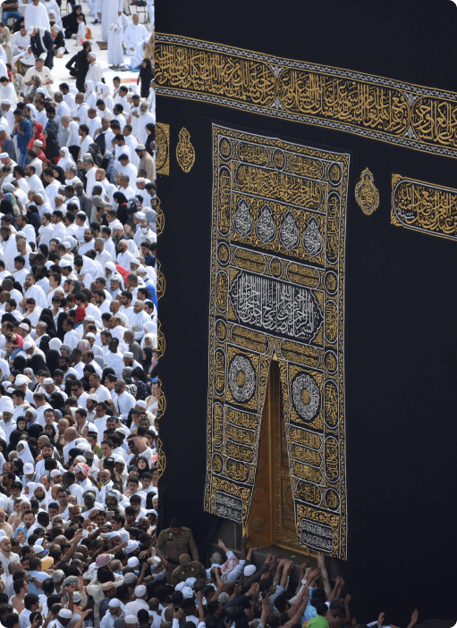 Hajj and Umrah pilgrims on their journey